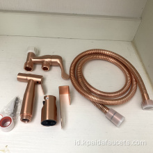 2020 Rose Gold Gandheld Bidet Sprayer Set